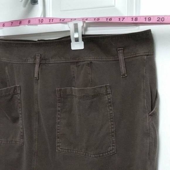 GAP Jersey Cotton Athleisure Tennis Stretch Low Rise Y2K Mini Skirt Women's L - Picture 12 of 13